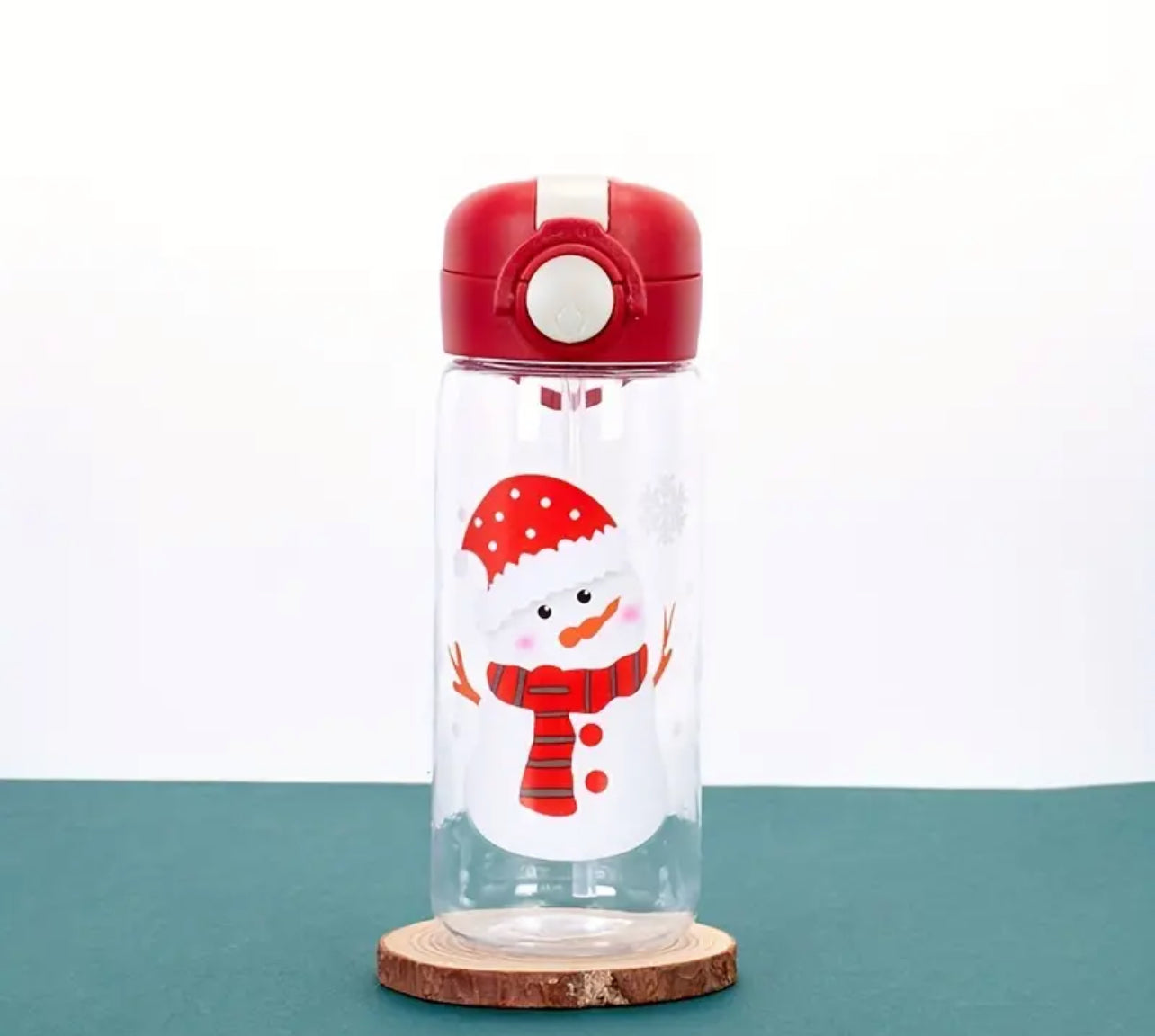 Festive Christmas water bottle