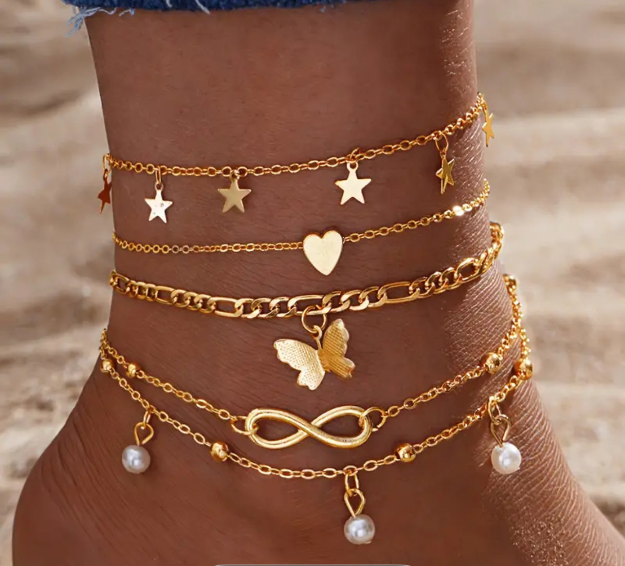 Anklets set