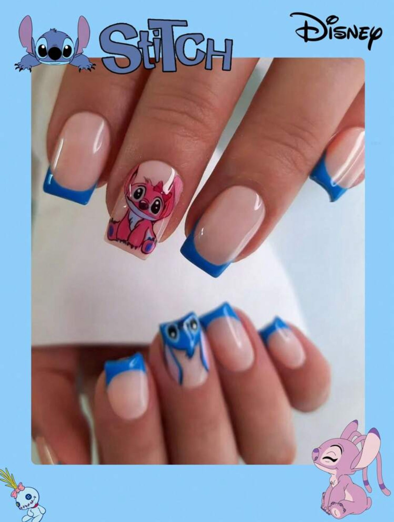 Stitch press on nails *PRE ORDER *