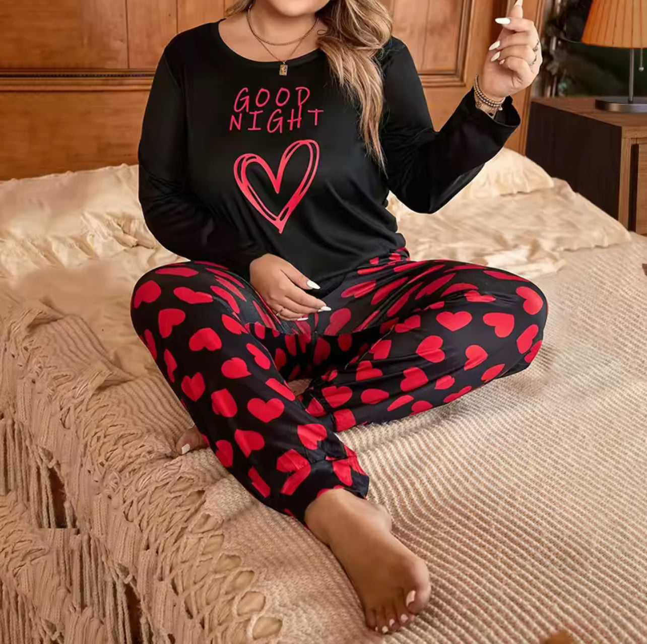 Good night long sleeves pyjamas set