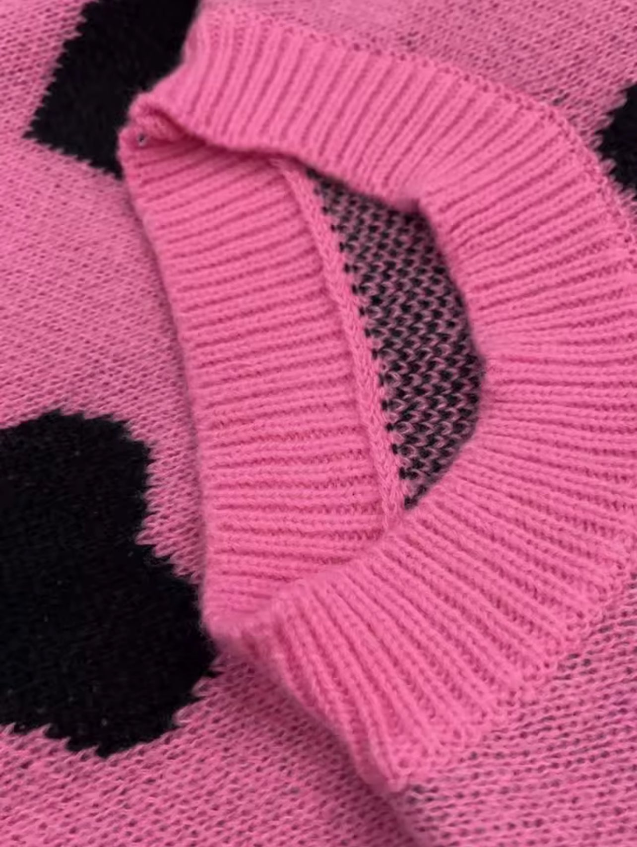 Heart valentines pullover loose sweater *PRE ORDER*