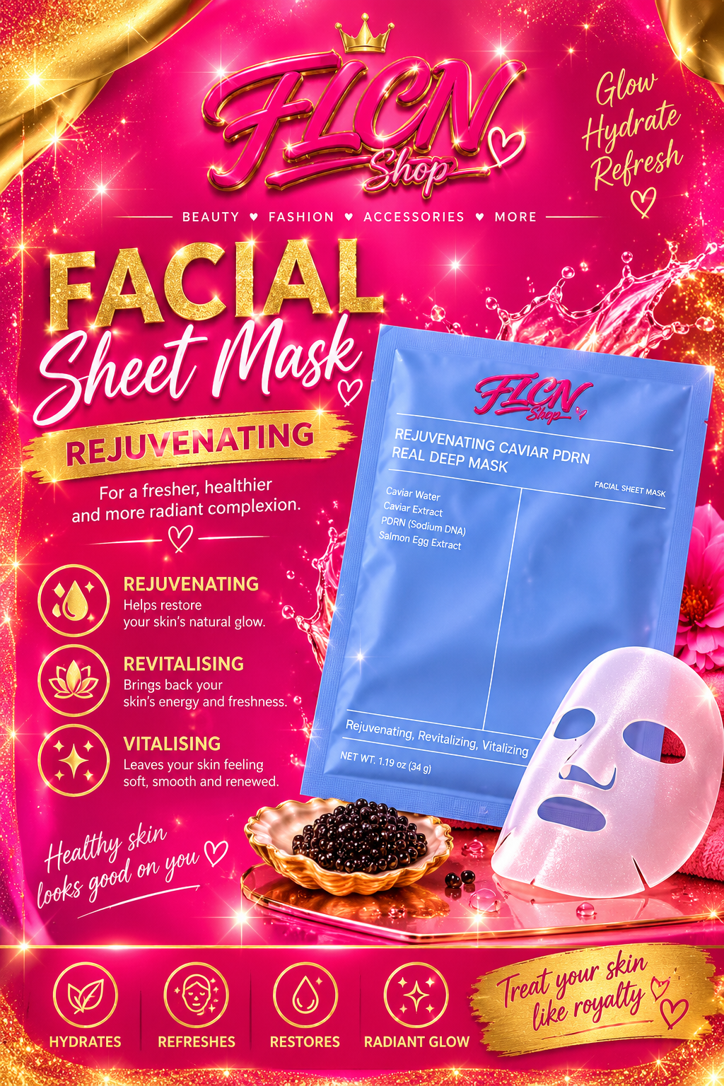 FLCN shop facial mask