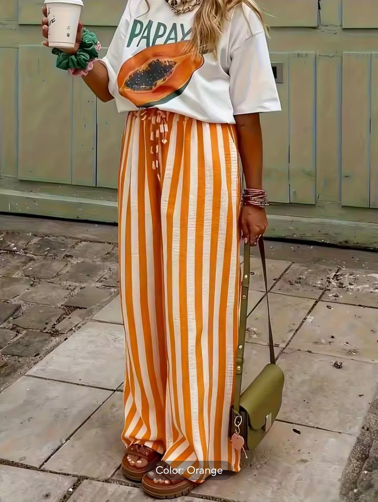 Stripped pants