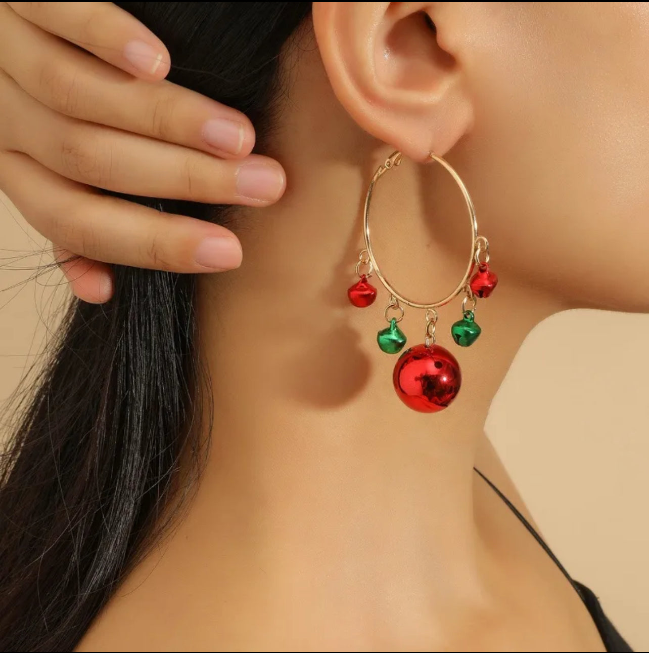 Christmas themed earrings