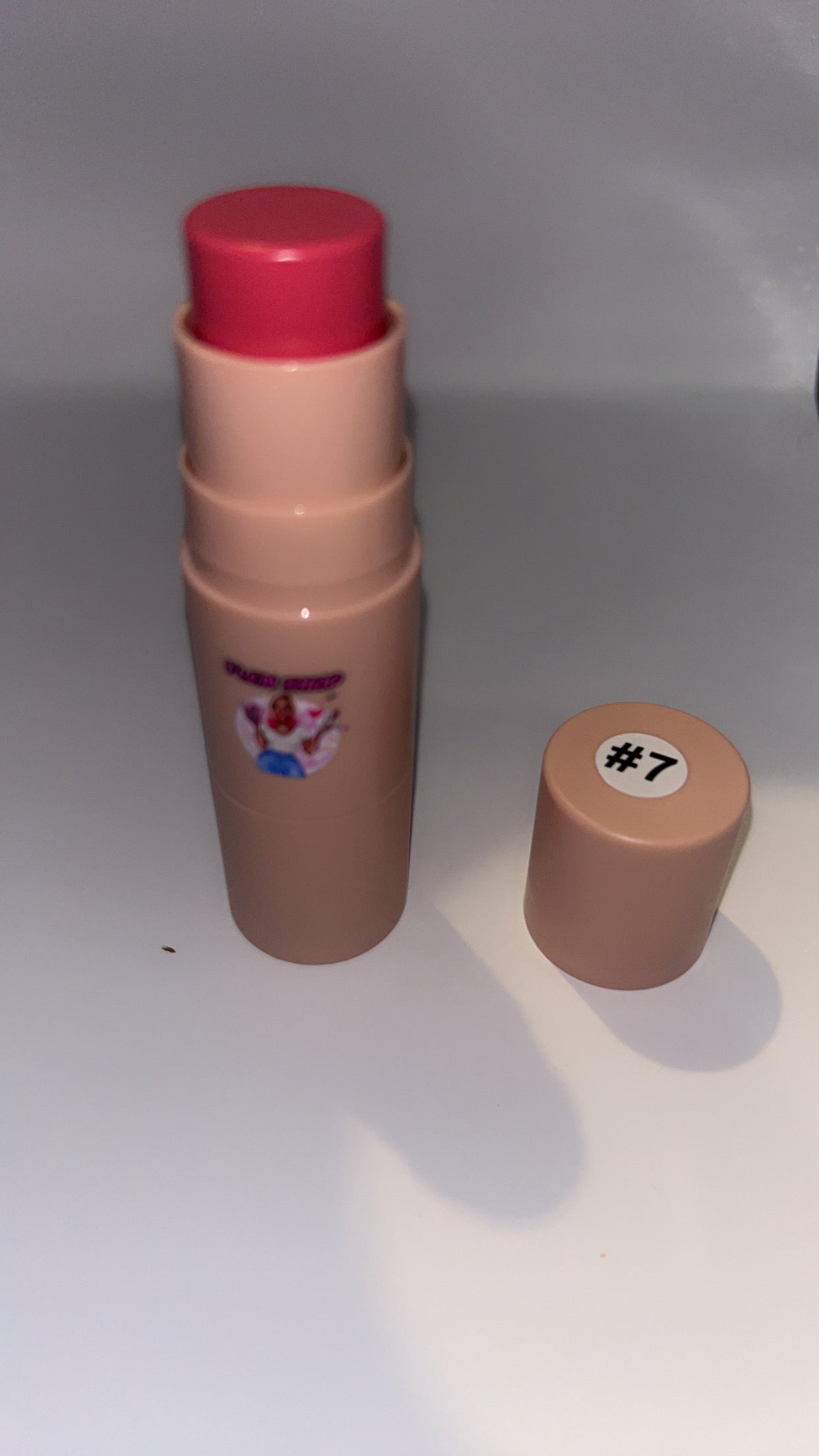 2 in 1 blusher and brush stick