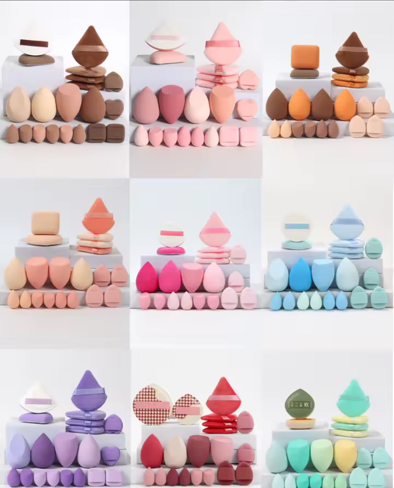 Make up sponge and puff set *PRE ORDER *