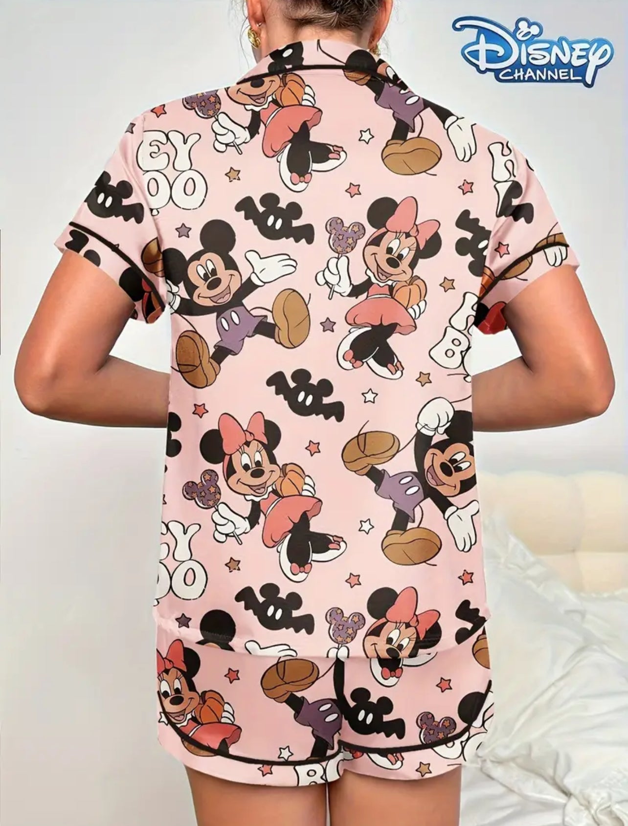 Cute cartoon characters casual pj set