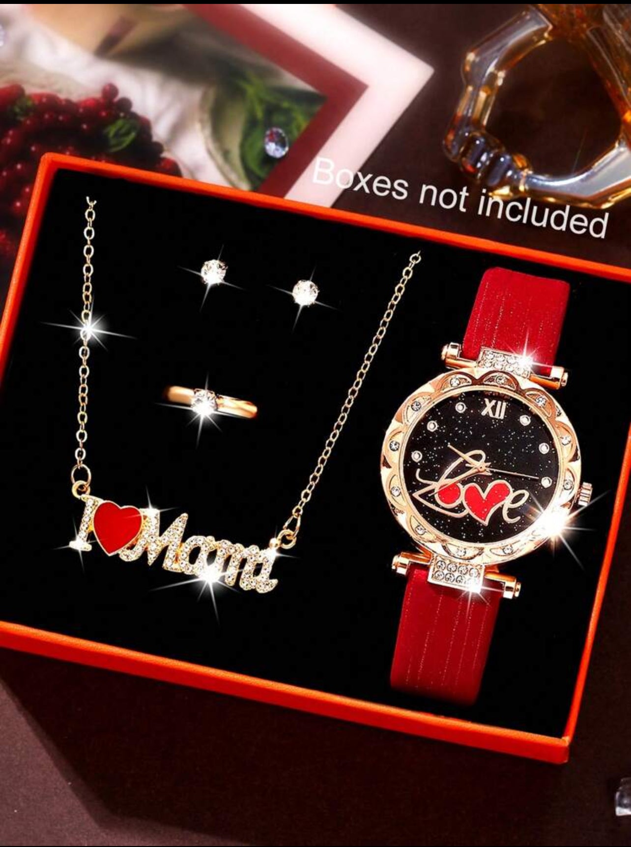 Stunning 5pcs ‘I love you mum’ Jewelley set
