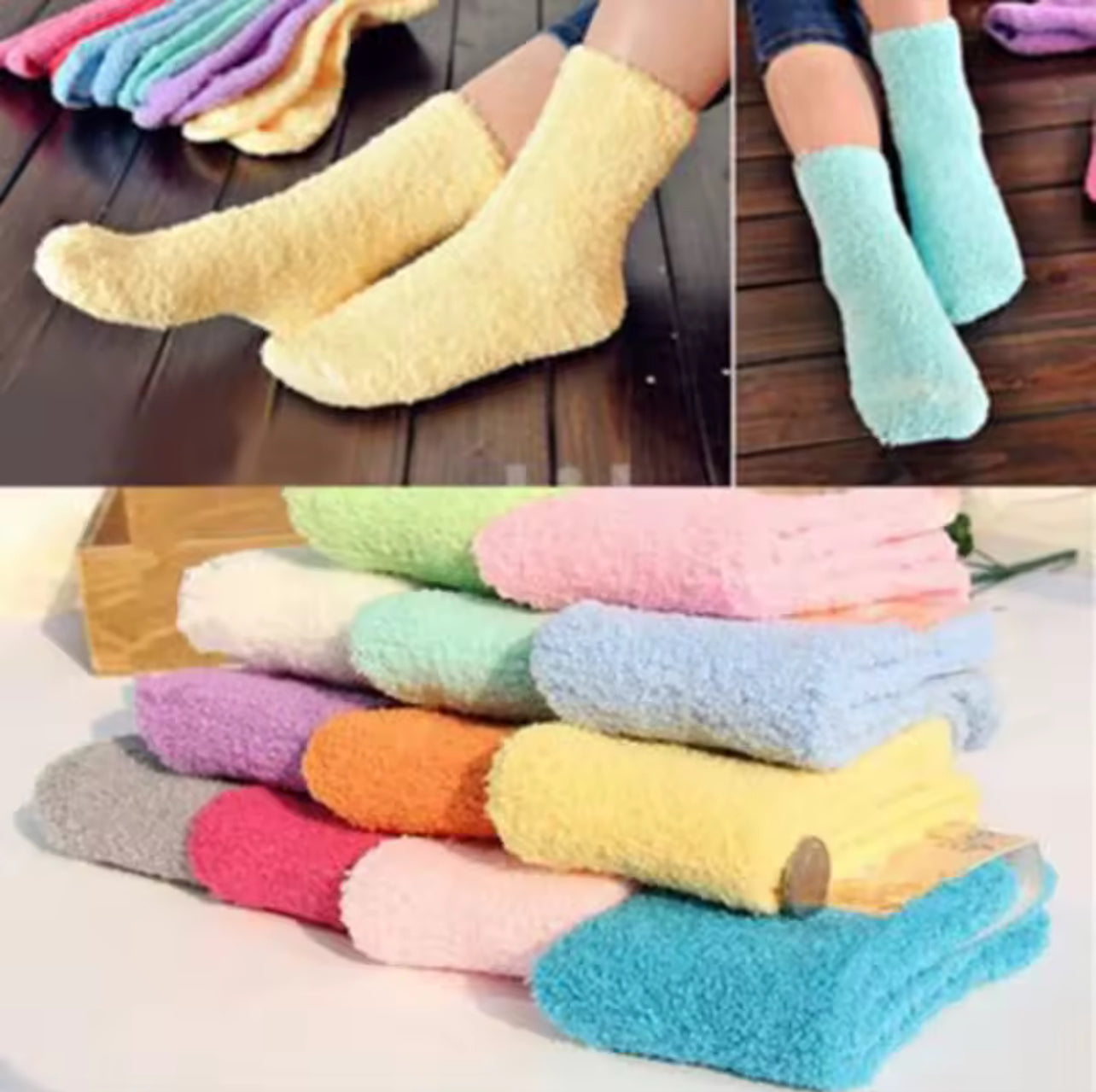 Fluffy socks *PRE ORDER*