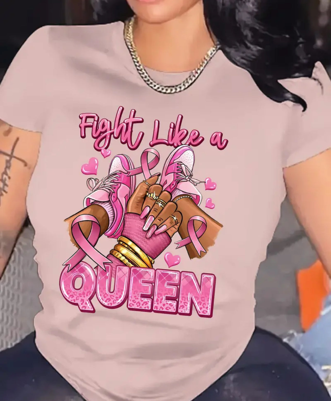 Fight like a Queen tee