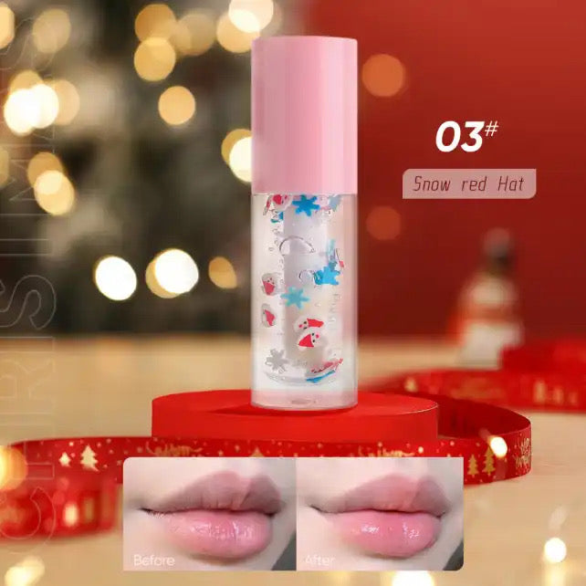 Cute christmas lip gloss