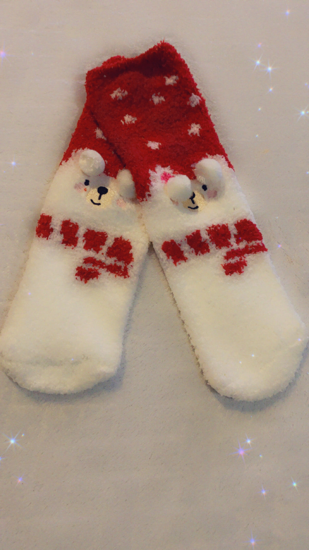 Ladies warm Christmas socks
