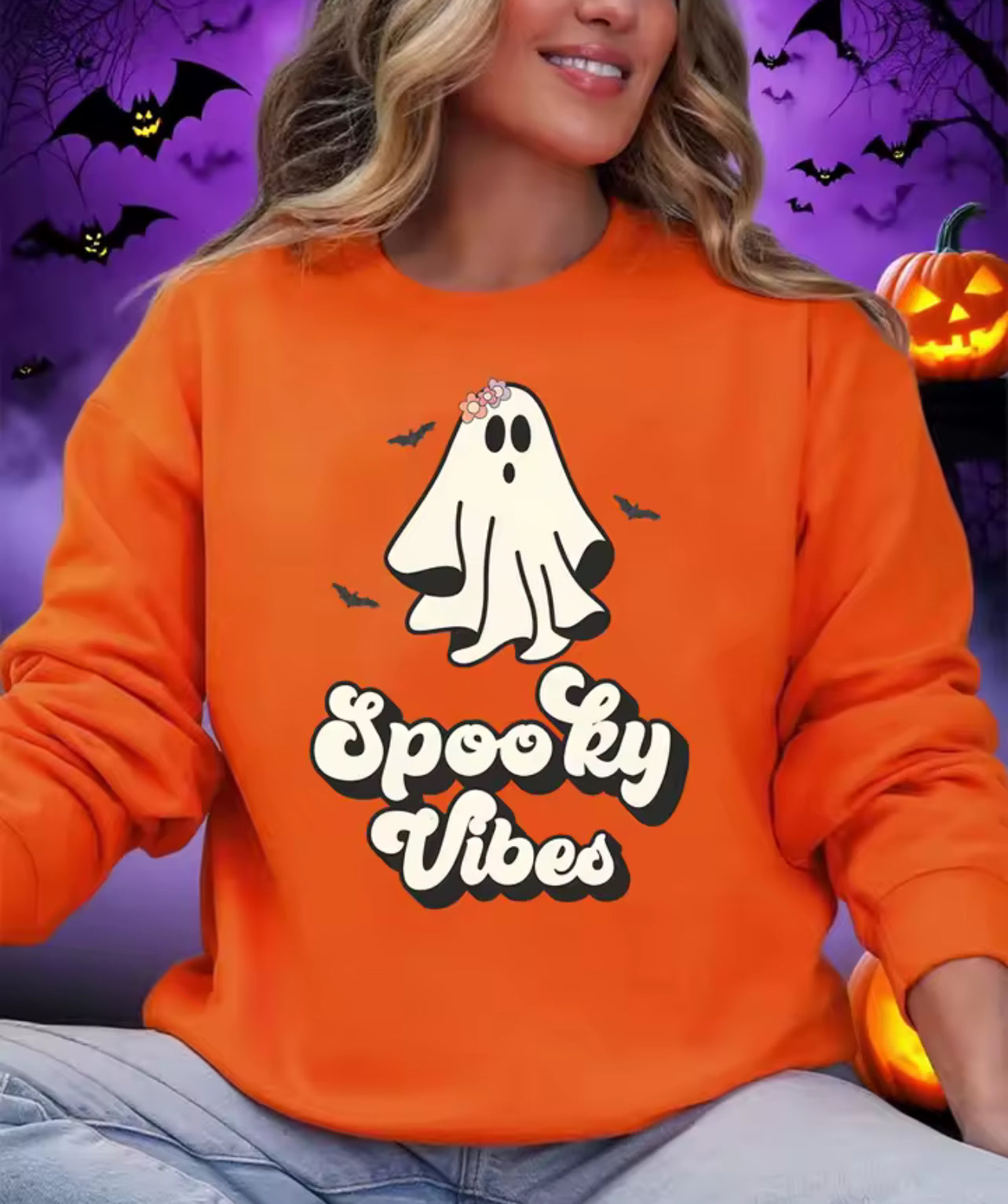 Spooky vibes sweatshirt