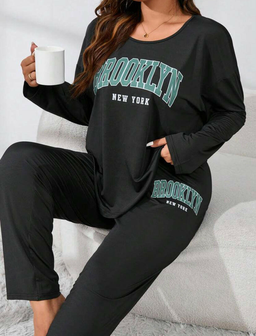 Brooklyn New York loungewear (plus size available ).