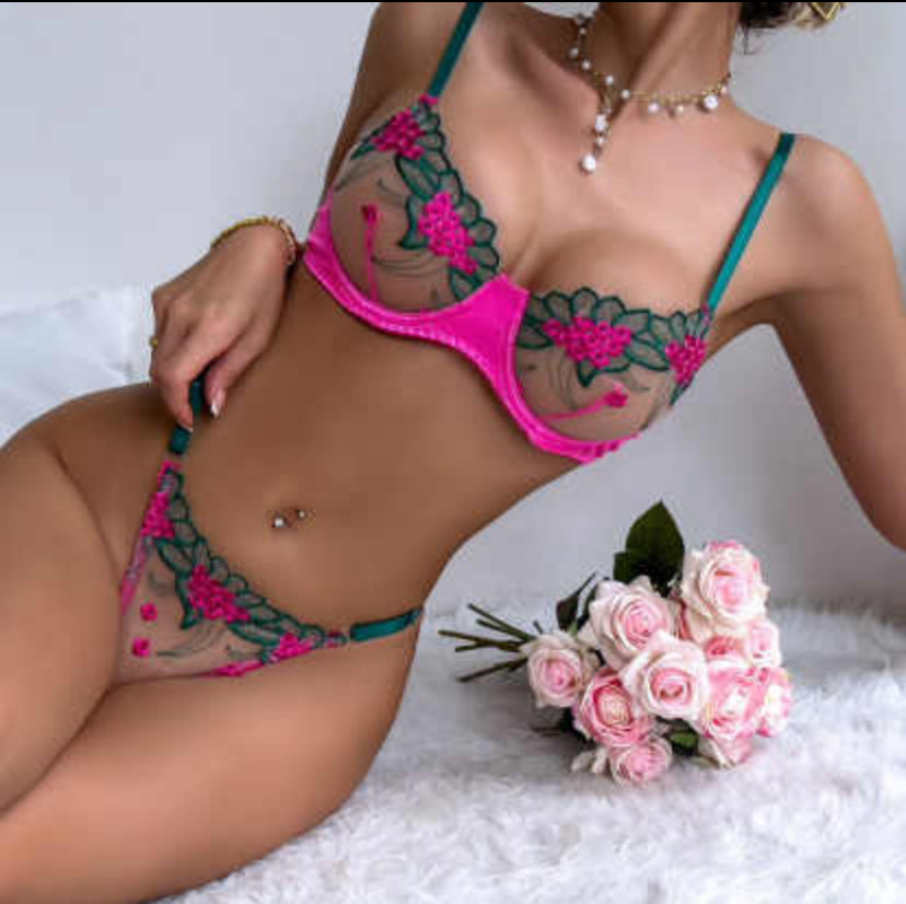 FLCN Sexy bra and pants set