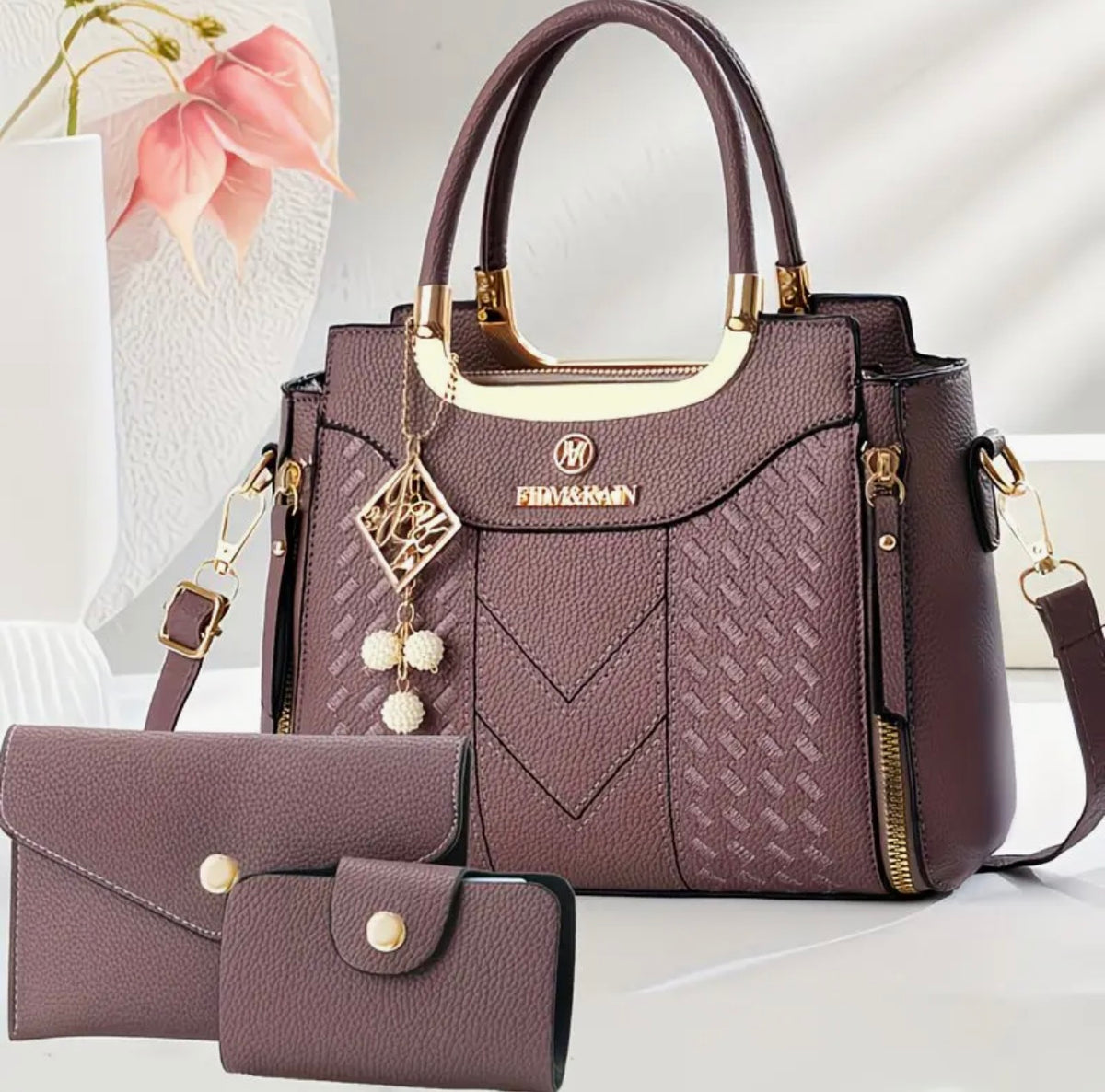 Luxe Elegance 3-Piece Handbag Set – Available in 5 Colours