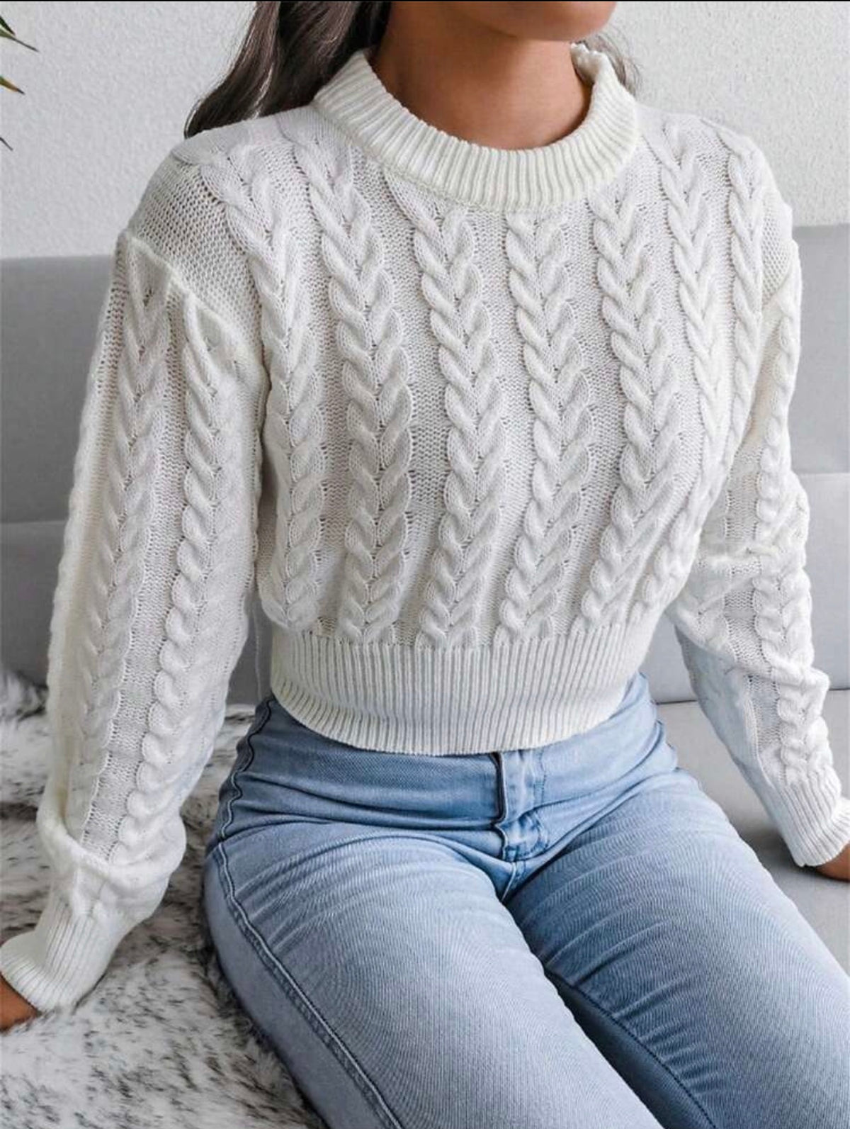 🍷 Bliss Cable Knit Jumper ❤️✨