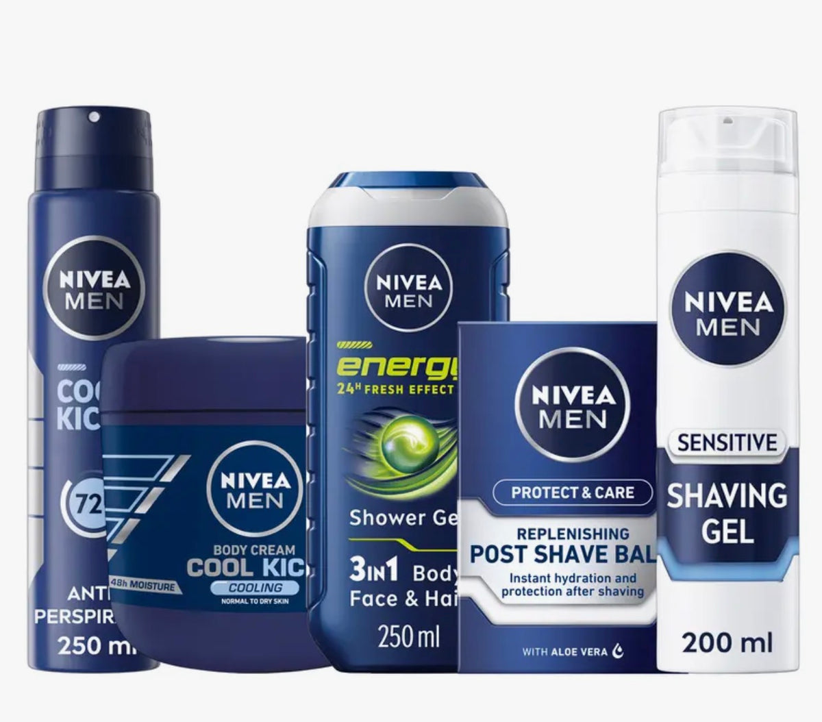 💙 The Ultimate Gentleman – 5-Piece Grooming & Self-Care Set