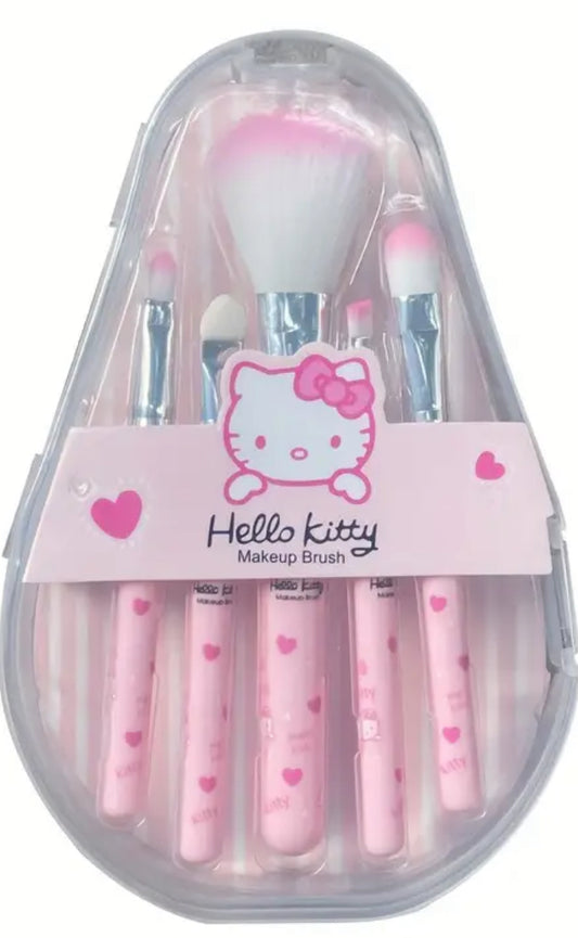Girls hello kitty & Stitch make up brushes * pre order*