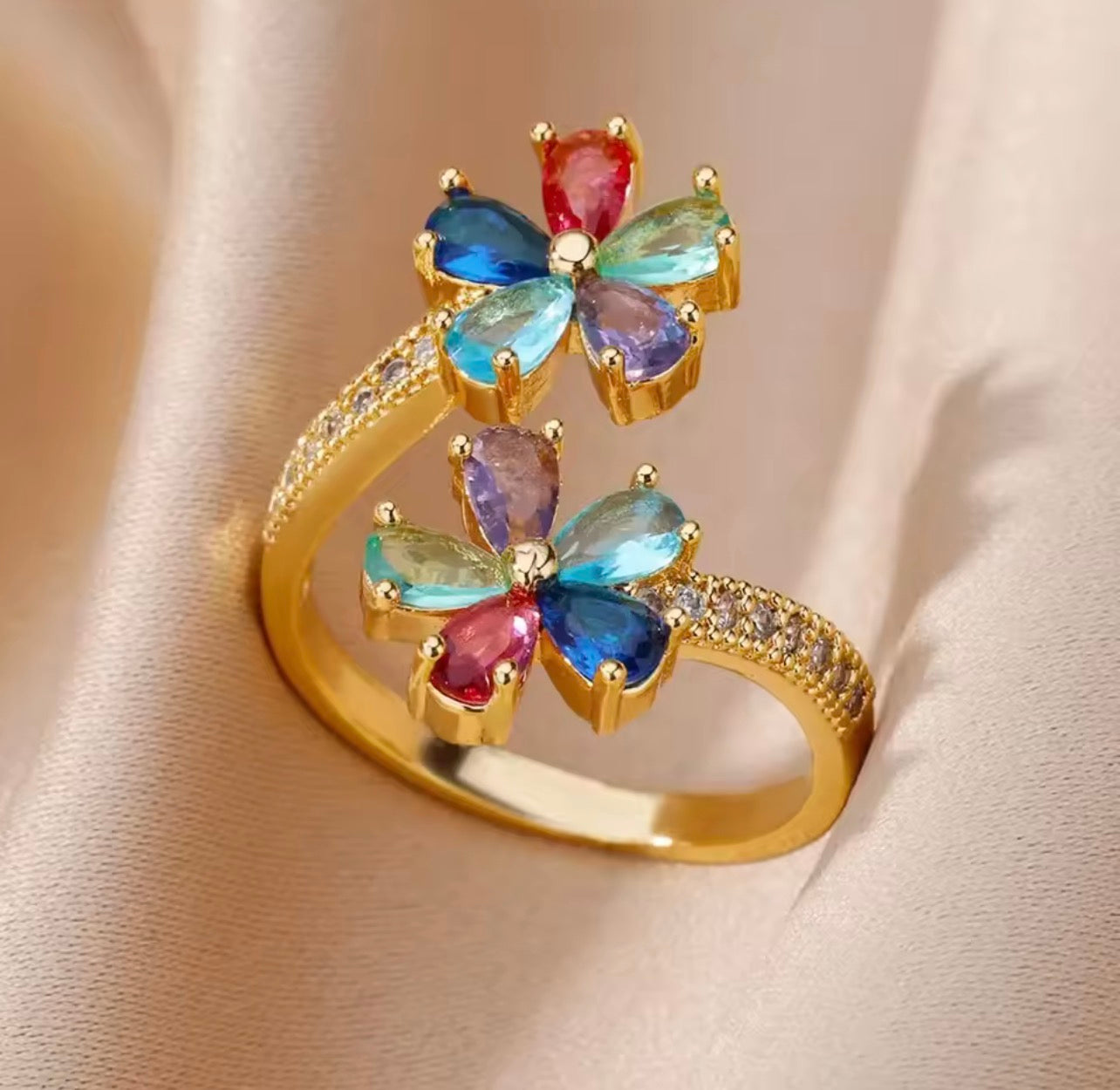 Luxury stainless rings