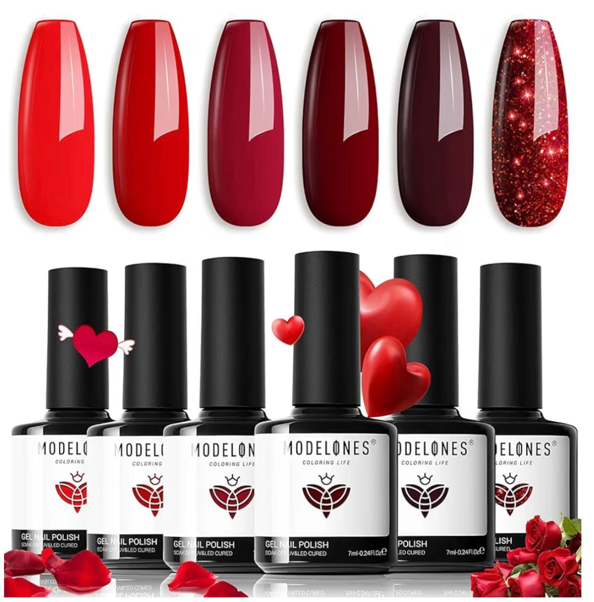 Gel nail polish set
