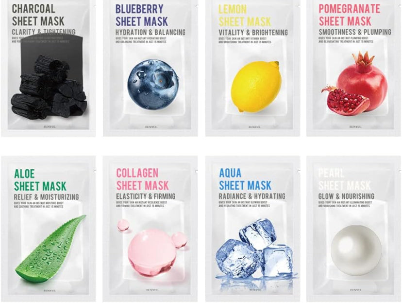 Face sheet masks