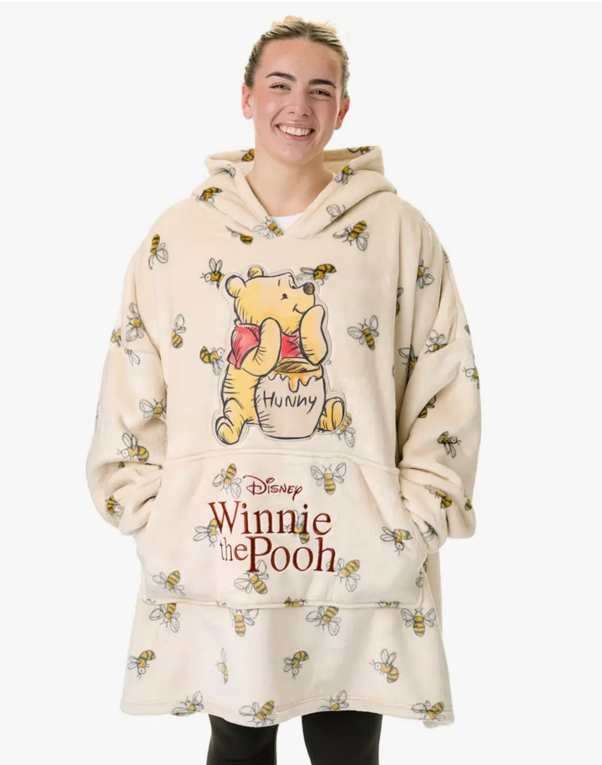 Winnie the Pooh Honey Bee Oversized Blanket Hoodie ๐ฏ๏ฟฝ
*one size*