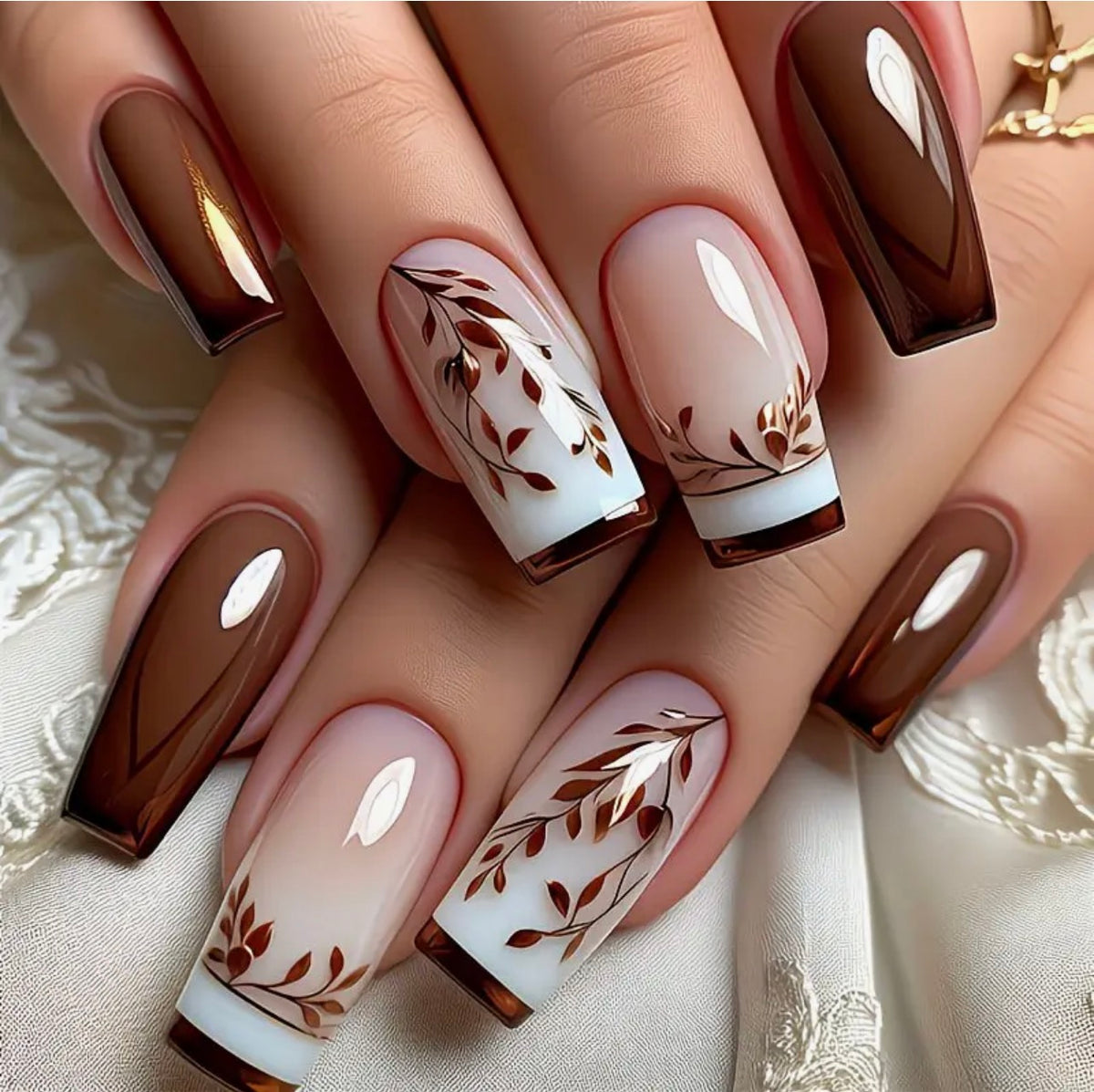 Autumn style nails