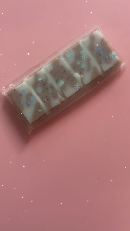 Snowman’s mocha snap bars