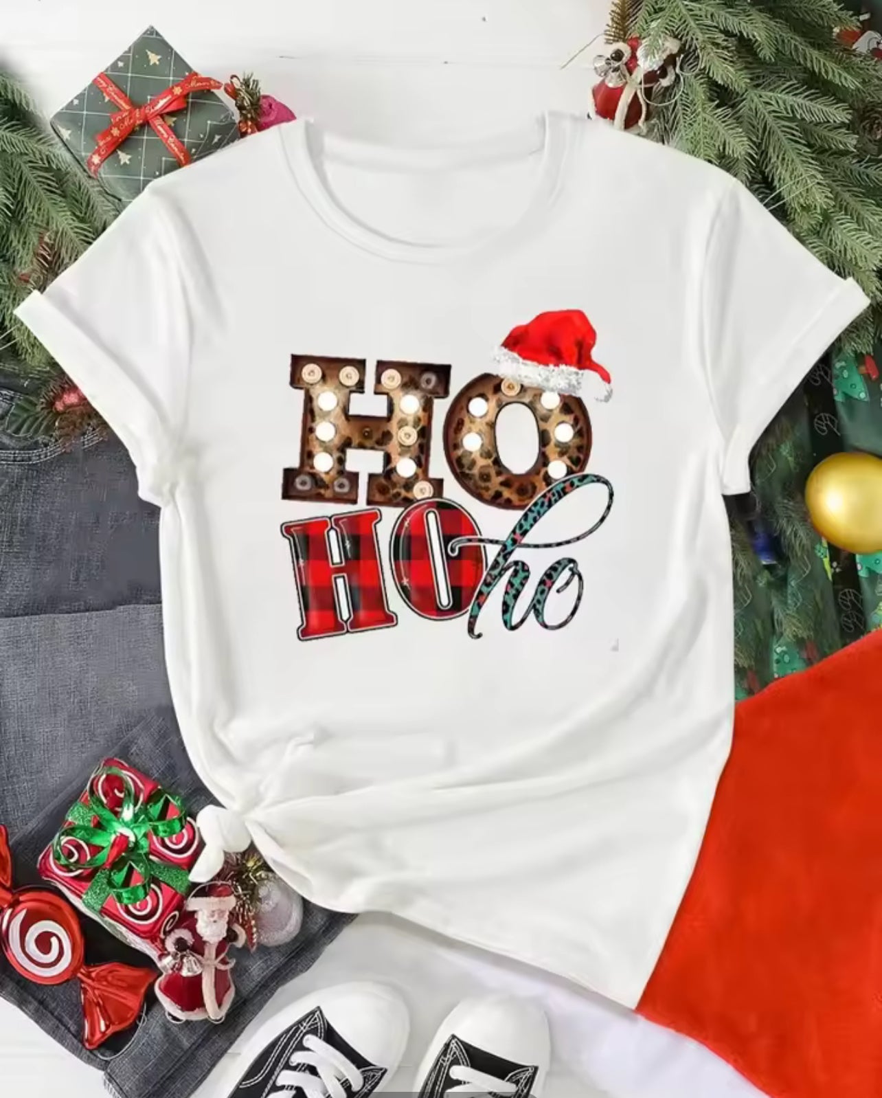 Ladies Christmas T-shirt (PRE ORDER)