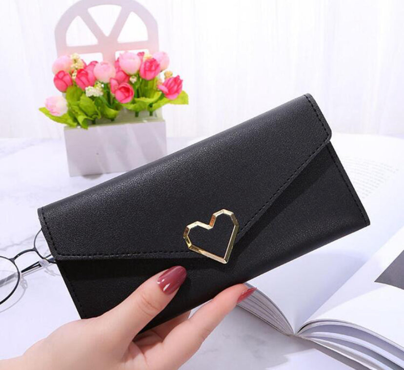 Heart metal purse