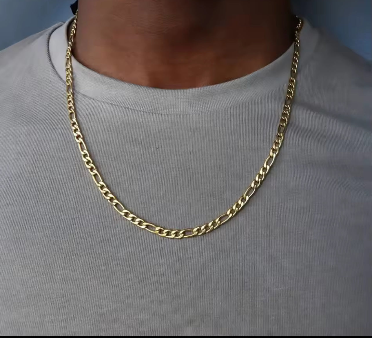 Men’s plated necklace