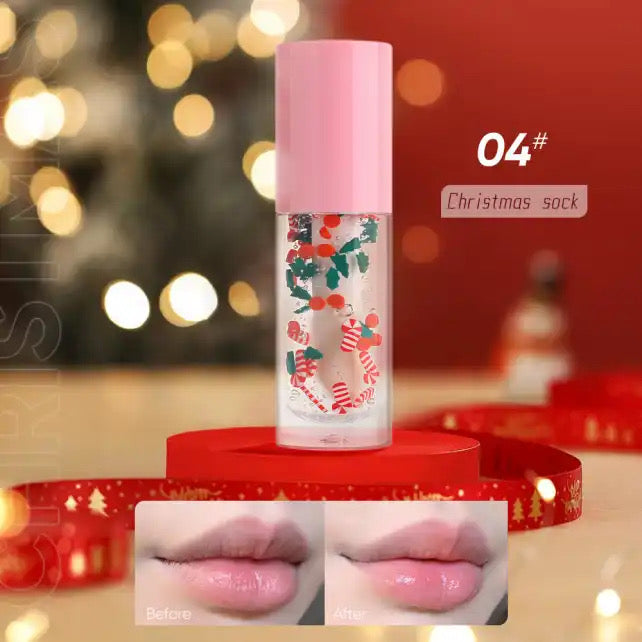 Cute christmas lip gloss