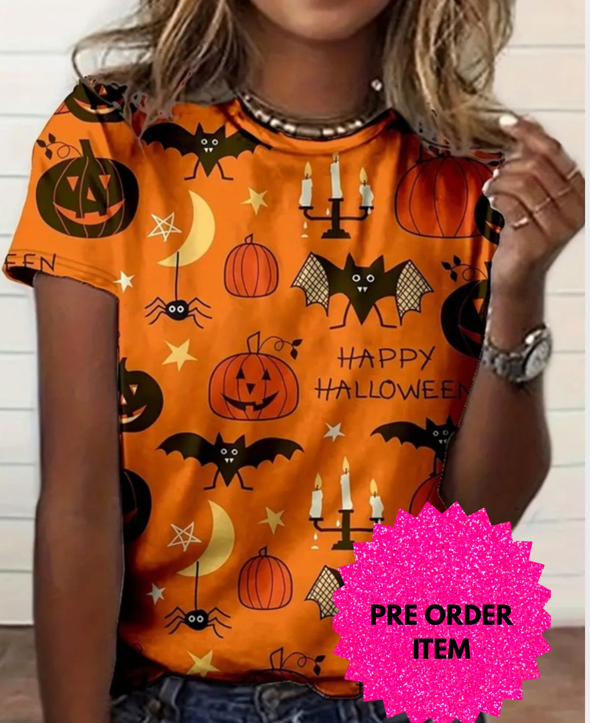 Ladies Halloween T-shirt