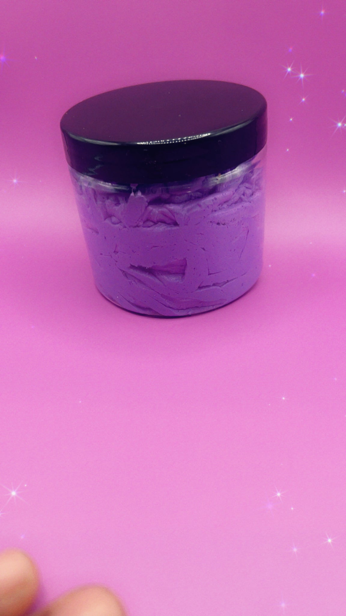 Sugar plum fairy whipped soap