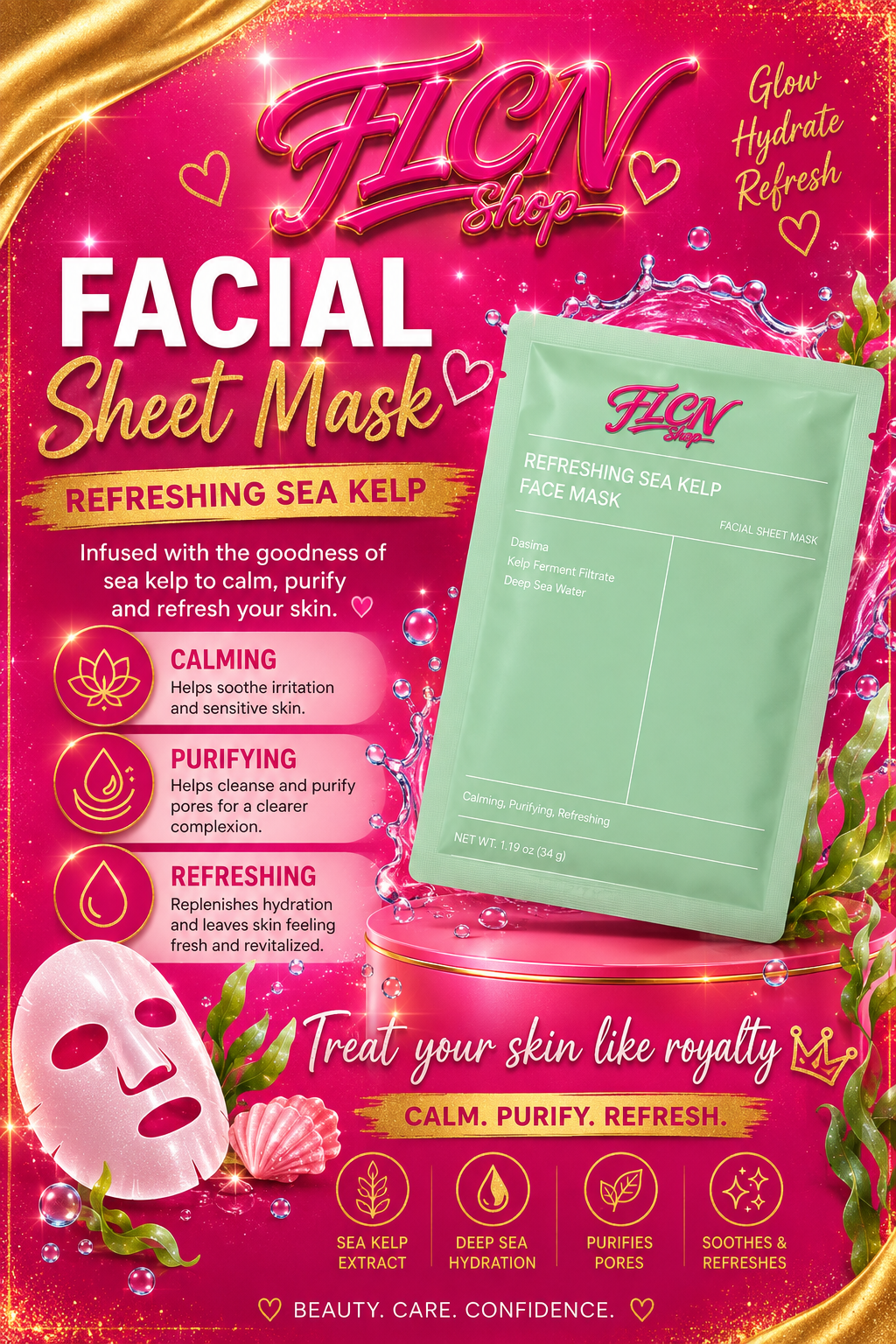 FLCN shop facial mask