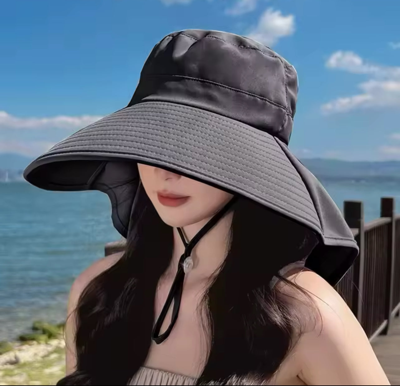 Sun bucket hat