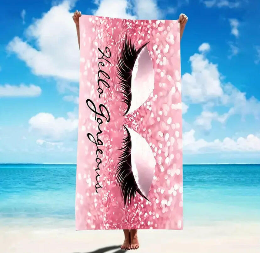 Beach towels.