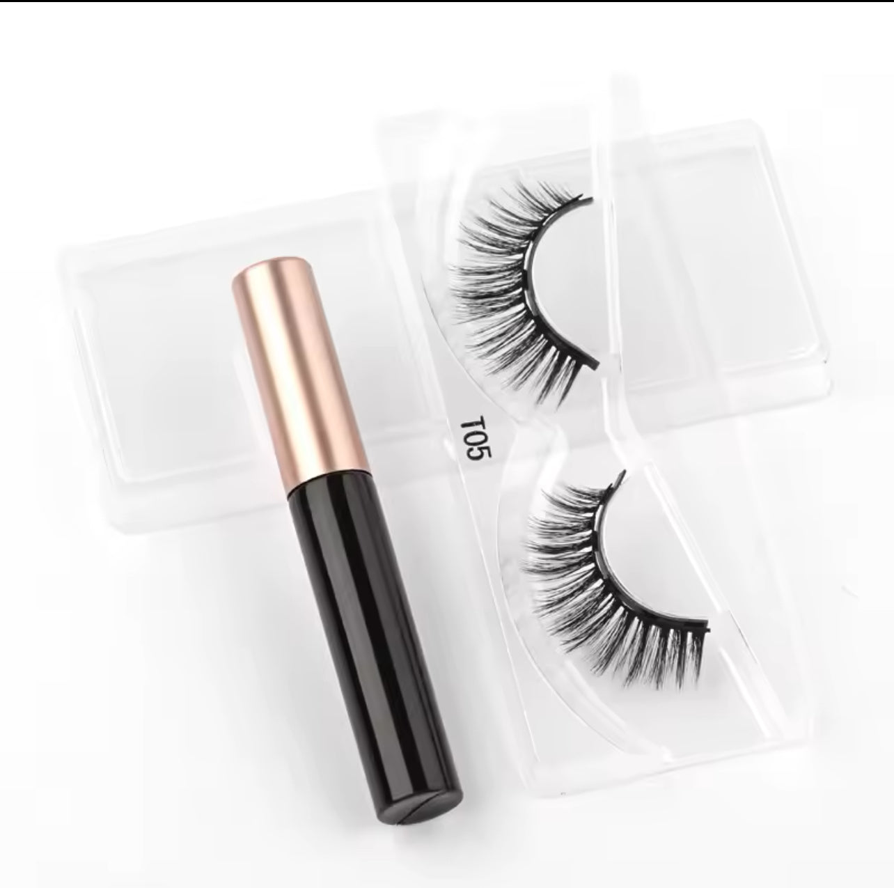 Magnetic lashes and eyeliner set
