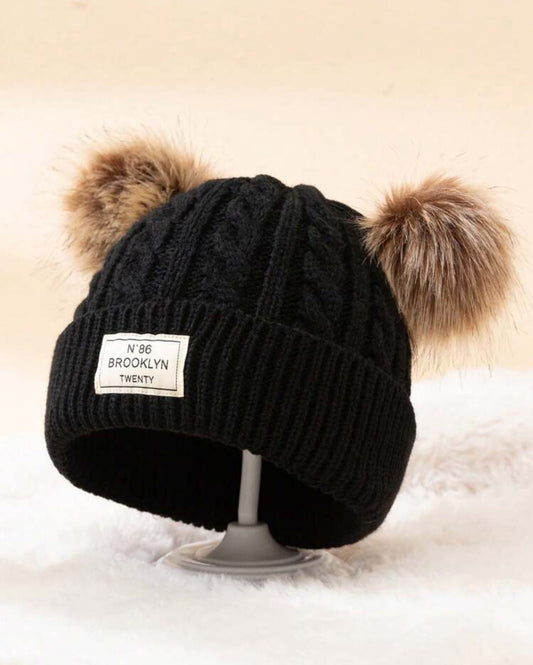 Pom Pom Brooklyn warm hat