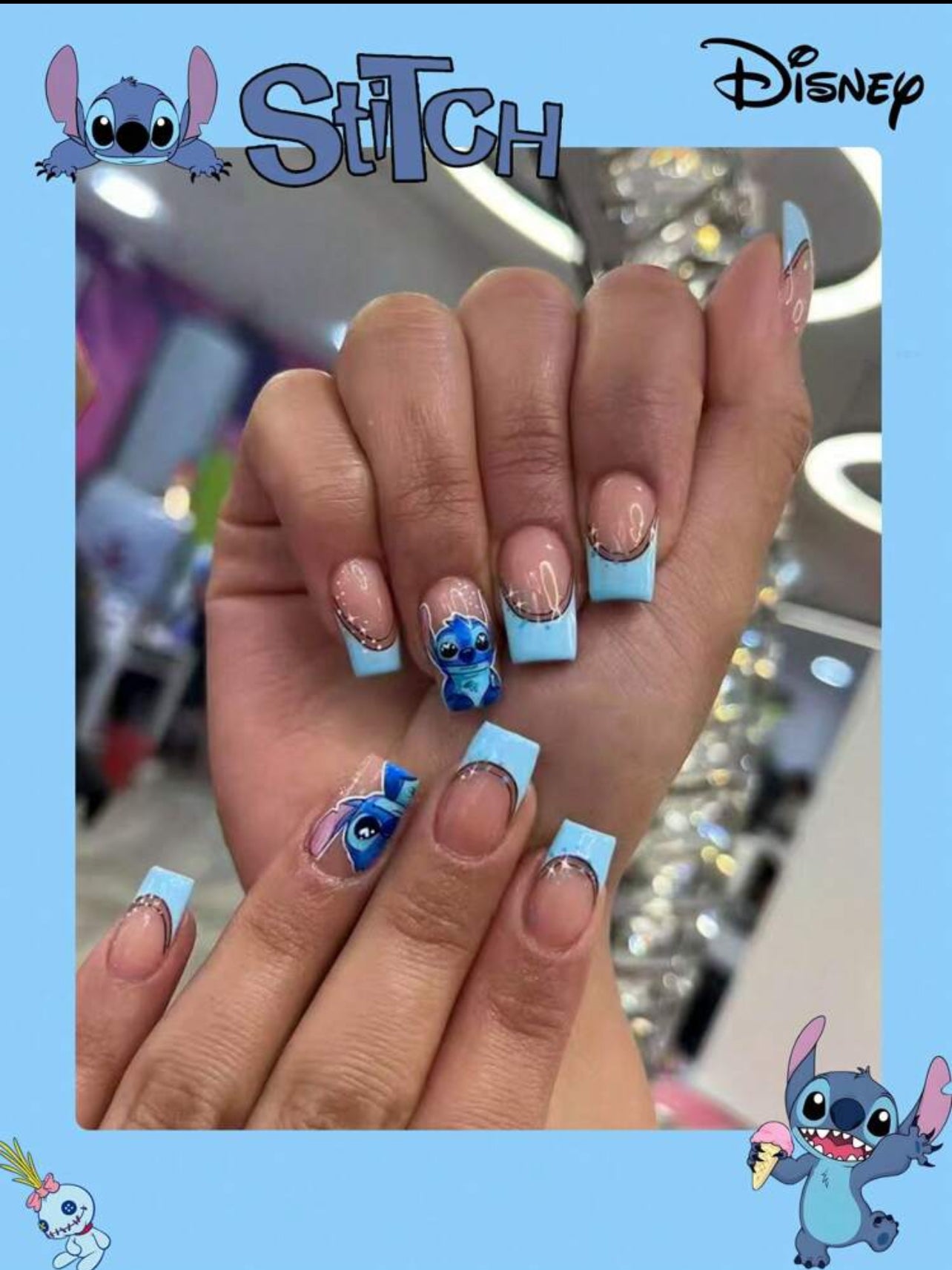 Stitch press on nails *PRE ORDER *
