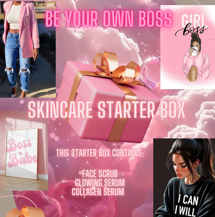 Be your own boss skin care starter box