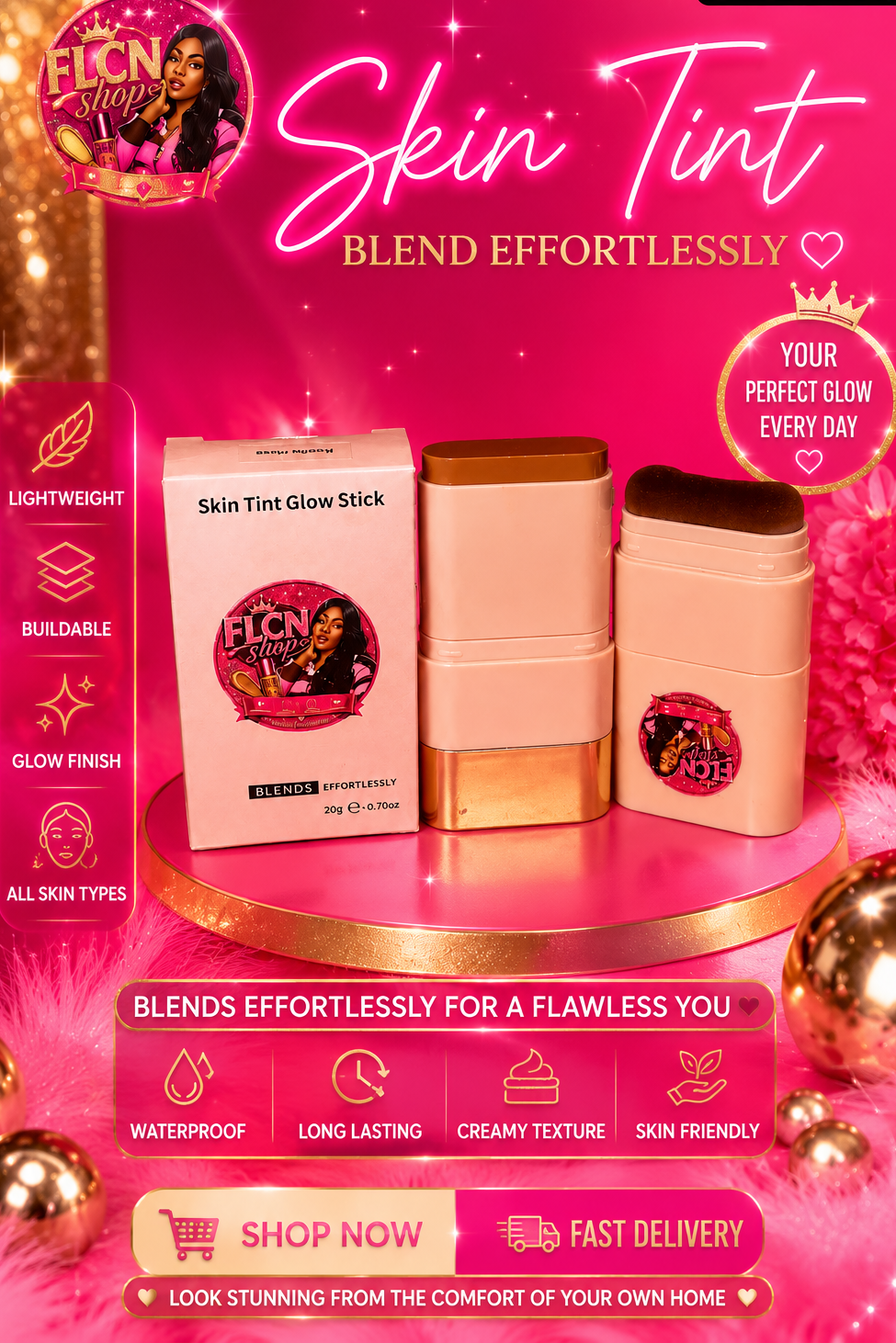 FLCN shop Skin tint glow stick