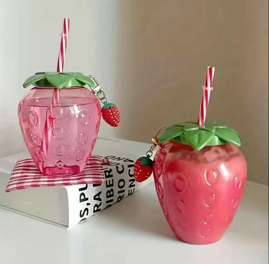 Strawberry shaped cup.