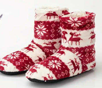 Comfy Christmas boots slippers