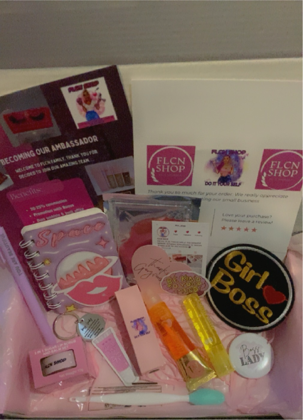 Be your own boss Lips care starter box