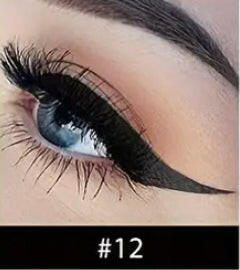 Coloured eyeliner.