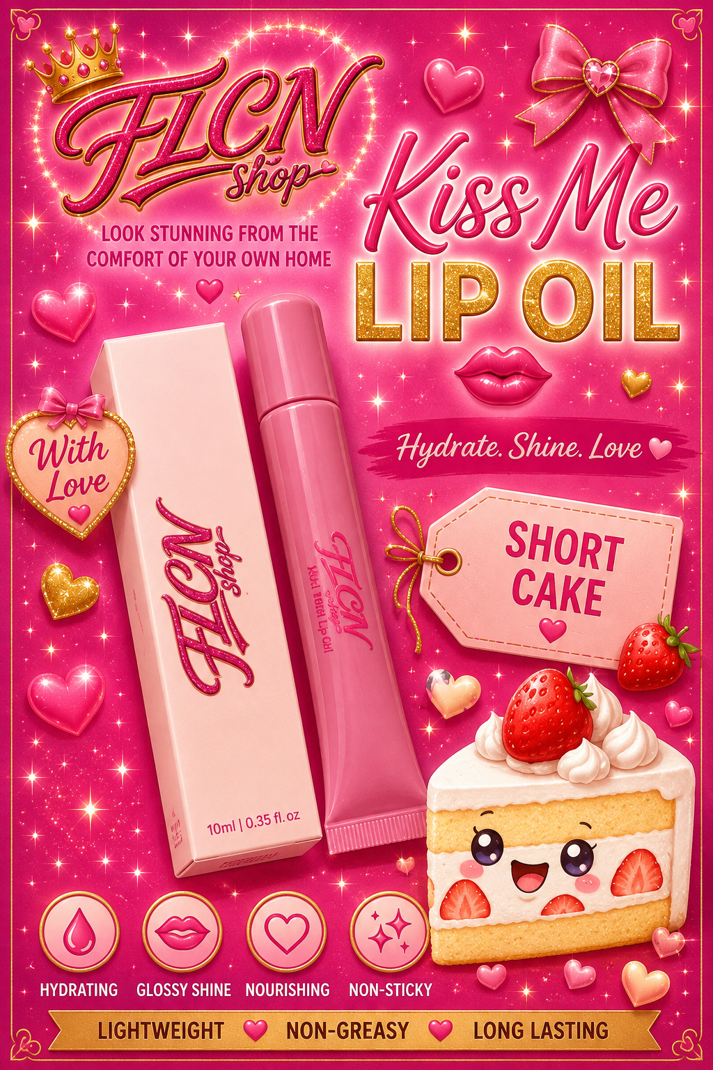 Kiss me lip oils