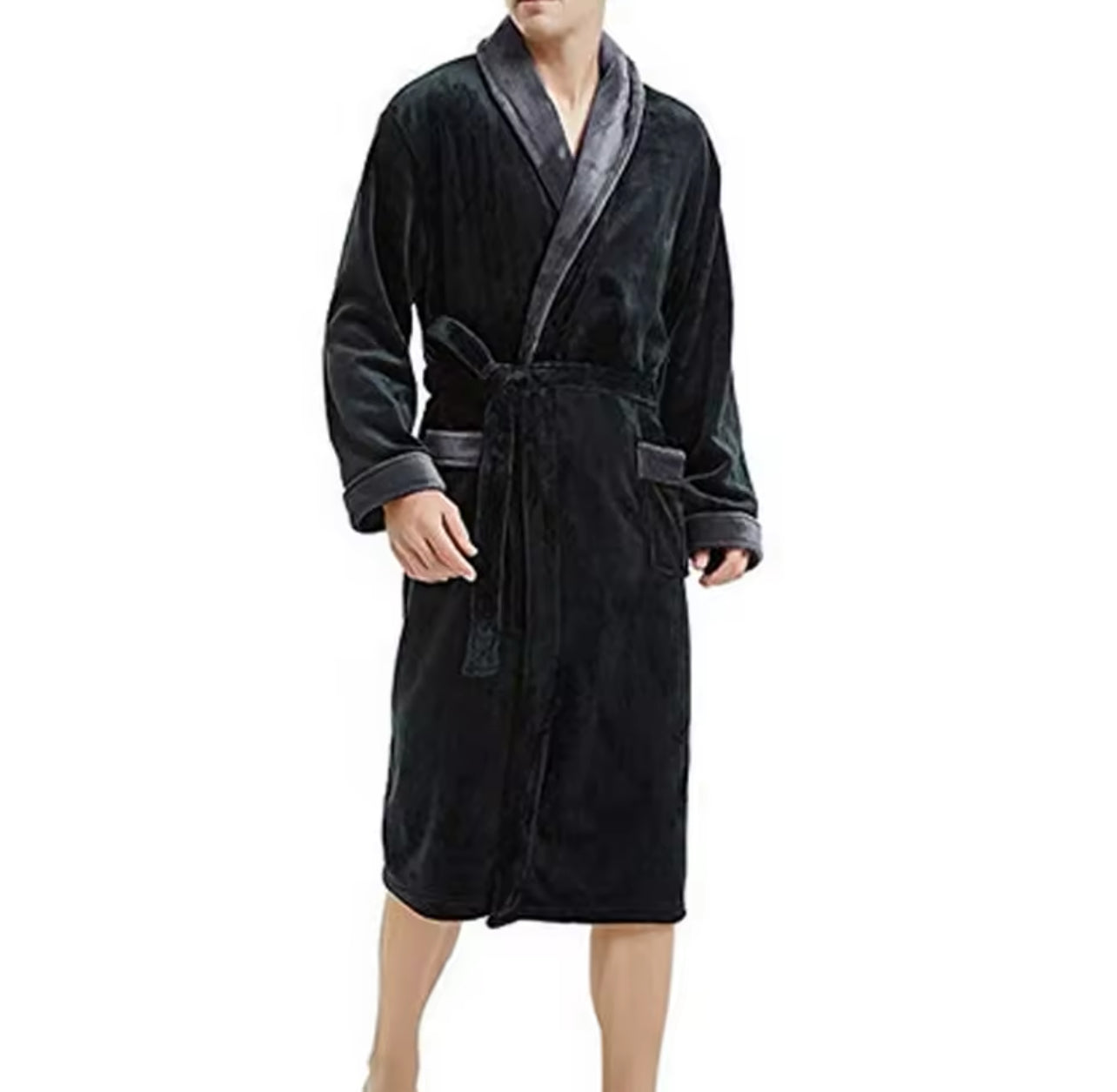 Men’s winter dressing gown