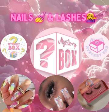 Mystery nails & lashes box